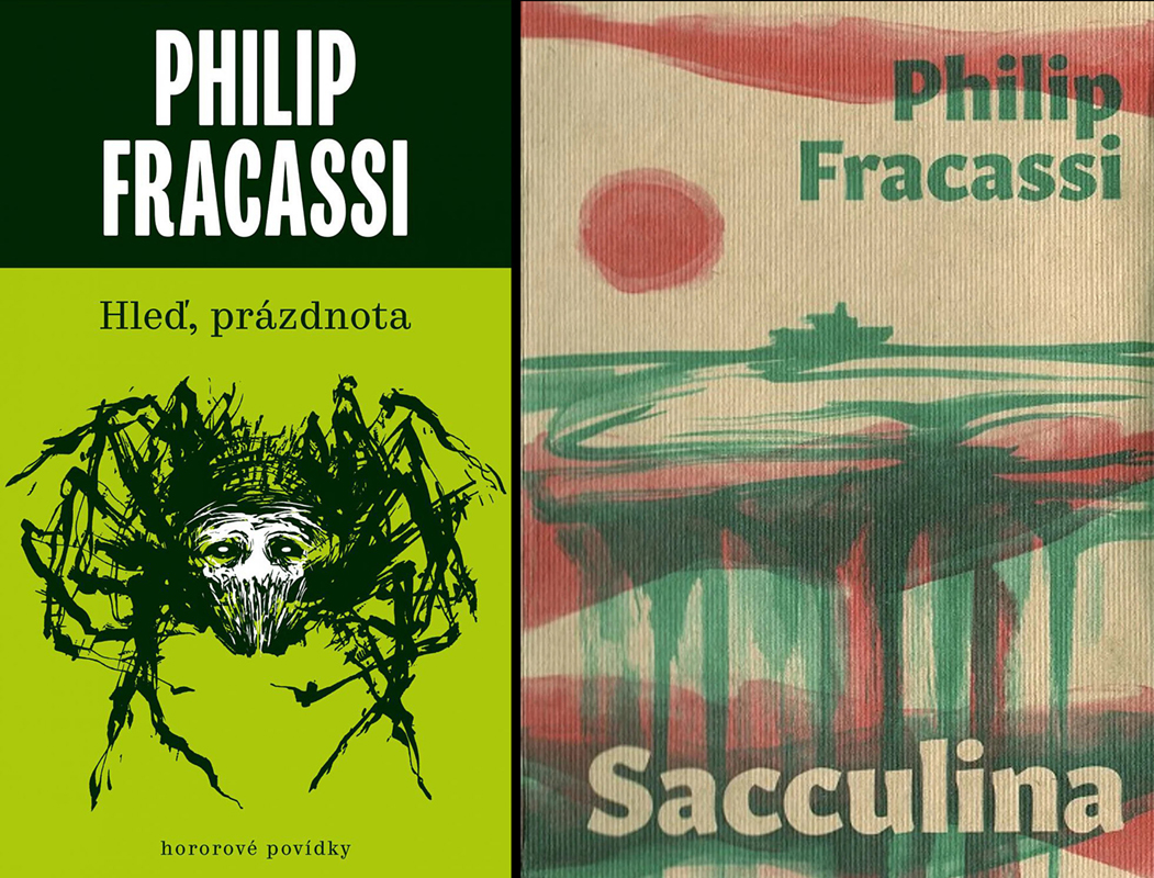 Obálky česky vydaných knih Philipa Fracassiho